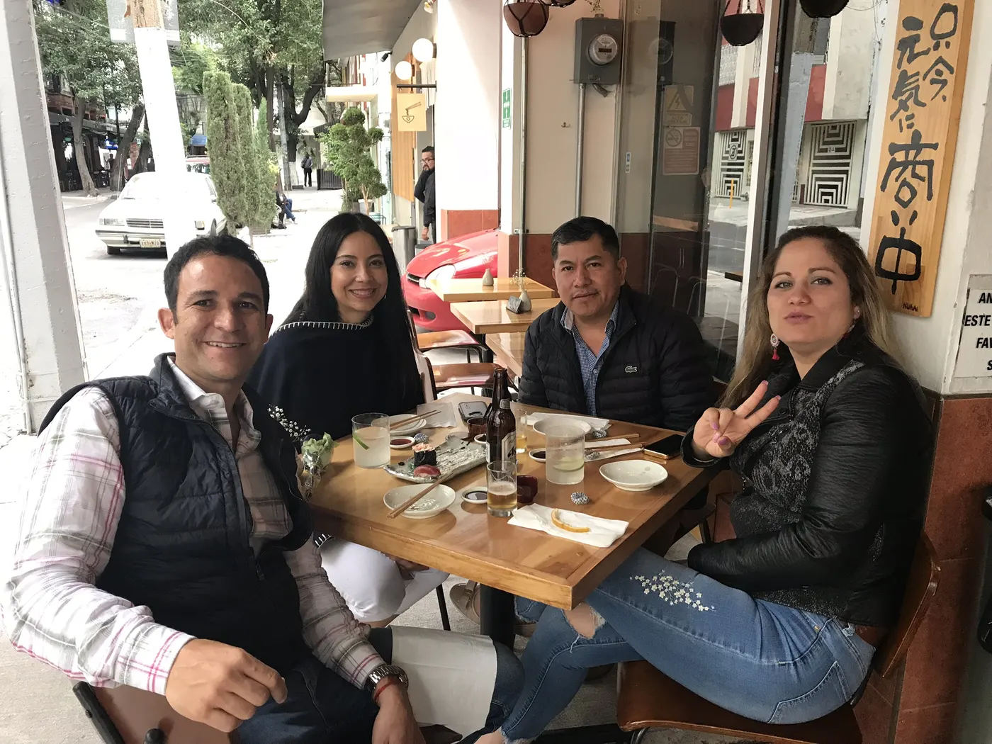 The owners of Casa Caoba